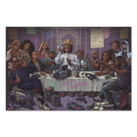 Affiche Hip-Hop La Cène par Grupo Erik - 91,5 x 61 cm