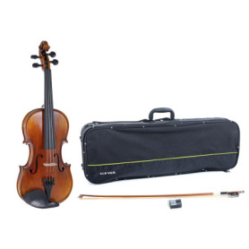 Ensemble de Violon GEWA Maestro 2 VL 4 Prêt à Jouer avec Étui et Archet