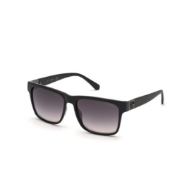 Lunettes de Soleil GUESS GU00004 Shiny Black avec Miroir Vert