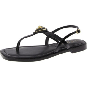 Sandales Plates GUESS Rainey pour Femme - Noir Élégant