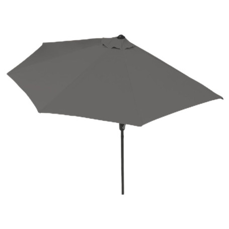 Parasol de Balcon Semi-Circulaire EASYmaxx avec Manivelle - Protection UV 40+