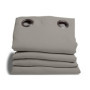 Rideau Moondream Anti-Bruit et Thermique 3en1 - 100% Occultant Gris 140x260 cm