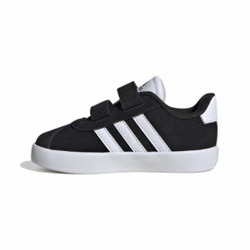 Chaussures adidas VL Court 3.0 pour Enfants - Noir et Blanc