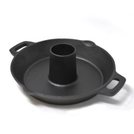 Rôtissoire en Fonte 28cm Joeji's Kitchen - Support pour Barbecue et Four