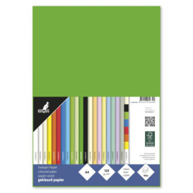 Lot de 100 feuilles de papier à lettre vert clair A4 - 120 g/m² - Kangaro
