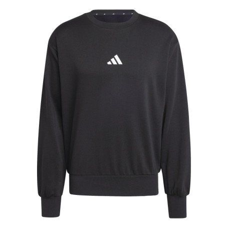 Sweatshirt Fleece Essentials Feelcozy pour Homme - adidas Noir/Blanc