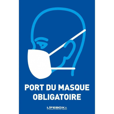 Pack de 5 Panneaux de Signalisation COVID-19
