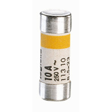 Fusible cartouche cylindrique 10A 8,5x23mm - Legrand