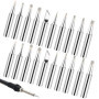 Kit de 20 Pointes de Fer à Souder Zliger - Remplacement pour Station de Soudage
