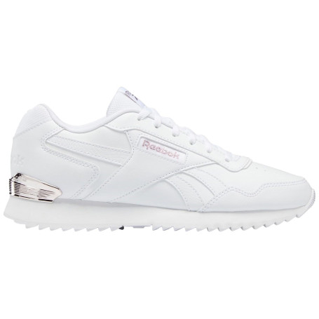 Reebok Femme Glide Ripple Clip - Baskets Blanches et Dorées
