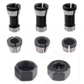 Kit d'Adaptateurs de Mandrin XPOOP pour Machines de Gravure et Meuleuses - 8 Pièces