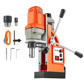 Perceuse Magnétique Portable VEVOR 1200 W avec Tige Weldon