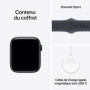 Apple Watch SE 3 GPS 44 mm - Montre Connectée Minuit avec Bracelet Sport
