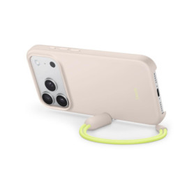 Coque Beats avec Béquille pour iPhone 17 Pro - MagSafe et Dragonne - Gris Gypse