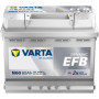 Batterie Varta 60 Ah 650 A EN 12V pour Voiture