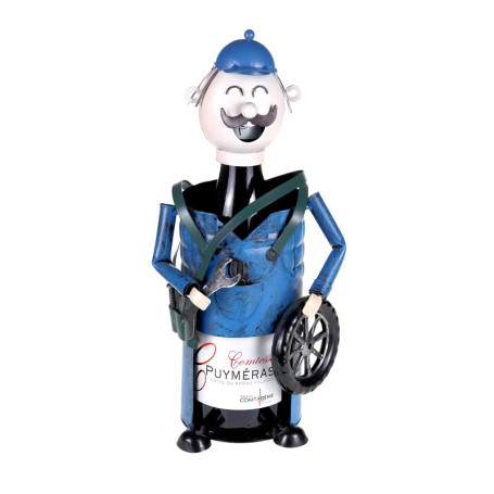 Porte-Bouteille Métal LUDI-VIN - Design Mécanicien