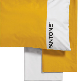 Parure de lit Osama Home Pantone 2 Places en Coton - Drap-Housse et Taies Inclus