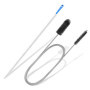 TOZKZO Ensemble de 2 Brosses Flexibles pour Nettoyage de Canalisation