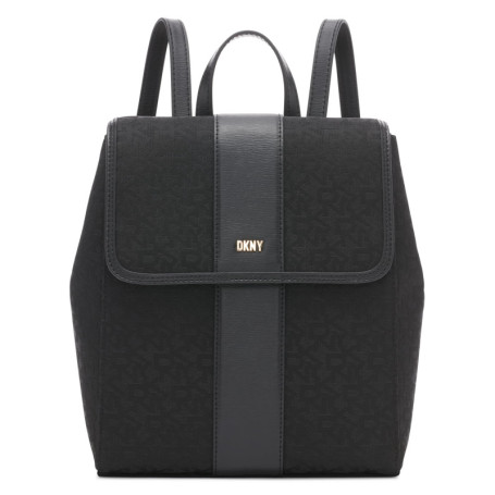 Sac à Dos DKNY Bryant Park Top Flap - Élégant et Spacieux en Noir