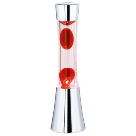 Lampe de table LAVA en Chrome et Verre - Design Élégant