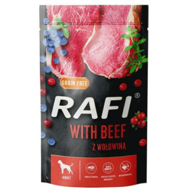 Dolina Noteci Nourriture Humide pour Chiens et Chats Saveur Myrtille et Bœuf 500 g