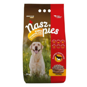 Biofeed Aliment Premium pour Chiens Adultes au Bœuf - 15 kg
