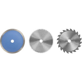 Kit de 6 disques Einhell pour scie BT-CS 860 - Diamant et HSS