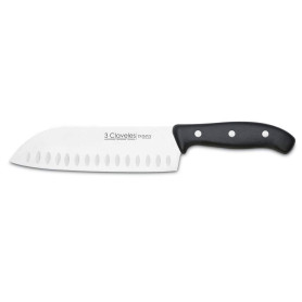 Couteau Multi-usages 3 Claveles en Acier Alliage - Couleur Cranberry