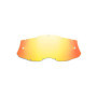 Lentille de Rechange Orange Miroir HZ pour Lunettes de Motocross