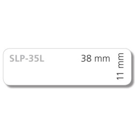Étiquettes Blanches SII pour Diapositives - 300 pcs, 35mm
