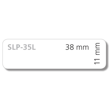 Étiquettes Blanches SII pour Diapositives - 300 pcs, 35mm