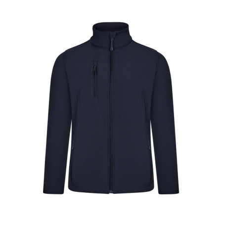Veste Softshell Imperméable Unisexe Mukua - Bleu Marine