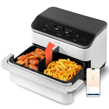 Friteuse à Air COSORI 10L Twinfry avec Séparateur Amovible