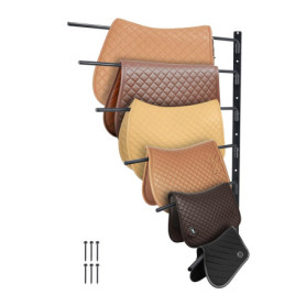 Support de Selle Cheval VEVOR - Rangement Mural Pivotant à 6 Niveaux