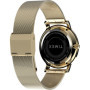 Montre Timex Trend Femme 34 mm - Élégance Dorée et Cadran Noir