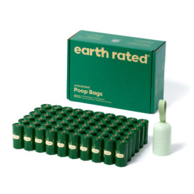 Earth Rated Distributeur de Sacs à Crottes pour Chiens - 900 Sacs Écologiques