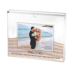 Cadre Photo Acrylique Transparent pour Cérémonie de Sable - Lillian Rose