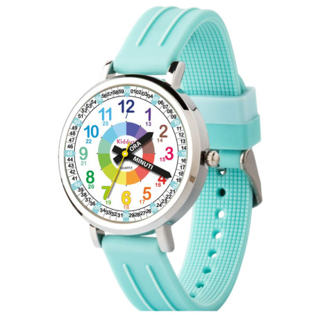 Montre Éducative Analogique Kiddus pour Enfants - Apprendre à Lire l'Heure