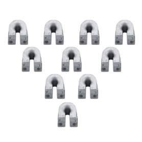 Pack de 10 Manchons à Œillets pour Tondeuse MAGT - Compatible STIHL