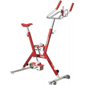 Aquabike Lanabike Rouge - Vélo Aquatique Ergonomique pour Piscine