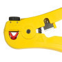 Pince à dénuder professionnelle Logilink avec coupe-câble - Jaune