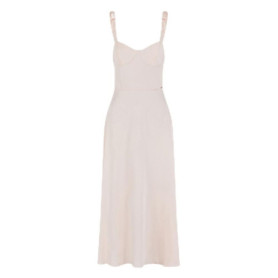 Robe Midi Armani Exchange avec Détails en Ruban et Logo Métallique