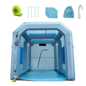 Cabine de Peinture Gonflable VEVOR 4x2,95m avec Ventilation