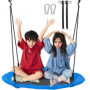 Balançoire Soucoupe VEVOR 101,6 cm pour Enfants - Capacité 340 kg - Bleu