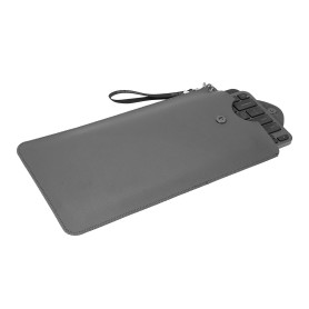 GEEKRIA Étui de Transport pour Clavier Logitech MX Keys Mini, étui de Protection en Cuir végétalien, Housse de Clavier de Voyage