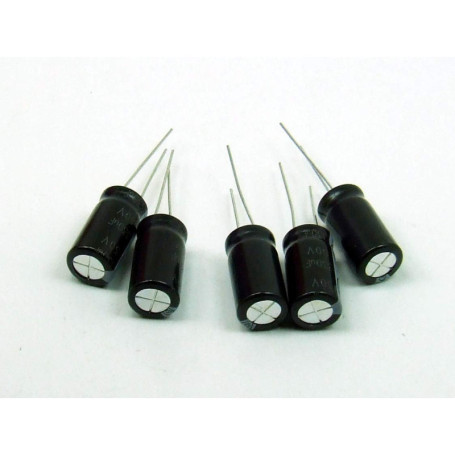 Pack de 5 Condensateurs Électrolytiques 330uF 50V - POPESQ