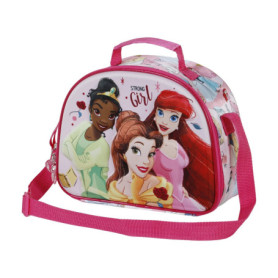Sac à Goûter 3D Princesses Disney - Rose Isotherme
