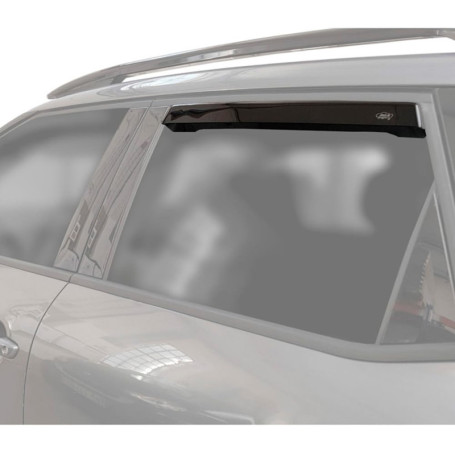 Déflecteurs d'air arrière DGA pour Dacia Duster III 2024 - 2 pièces, Gris