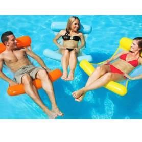 Fauteuil Suspendu Gonflable Multicolore - Blue Sky - 110 cm