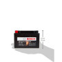 Batterie Moto AGM Bosch FA102 - 12V 120A 8Ah pour Motos et Scooters